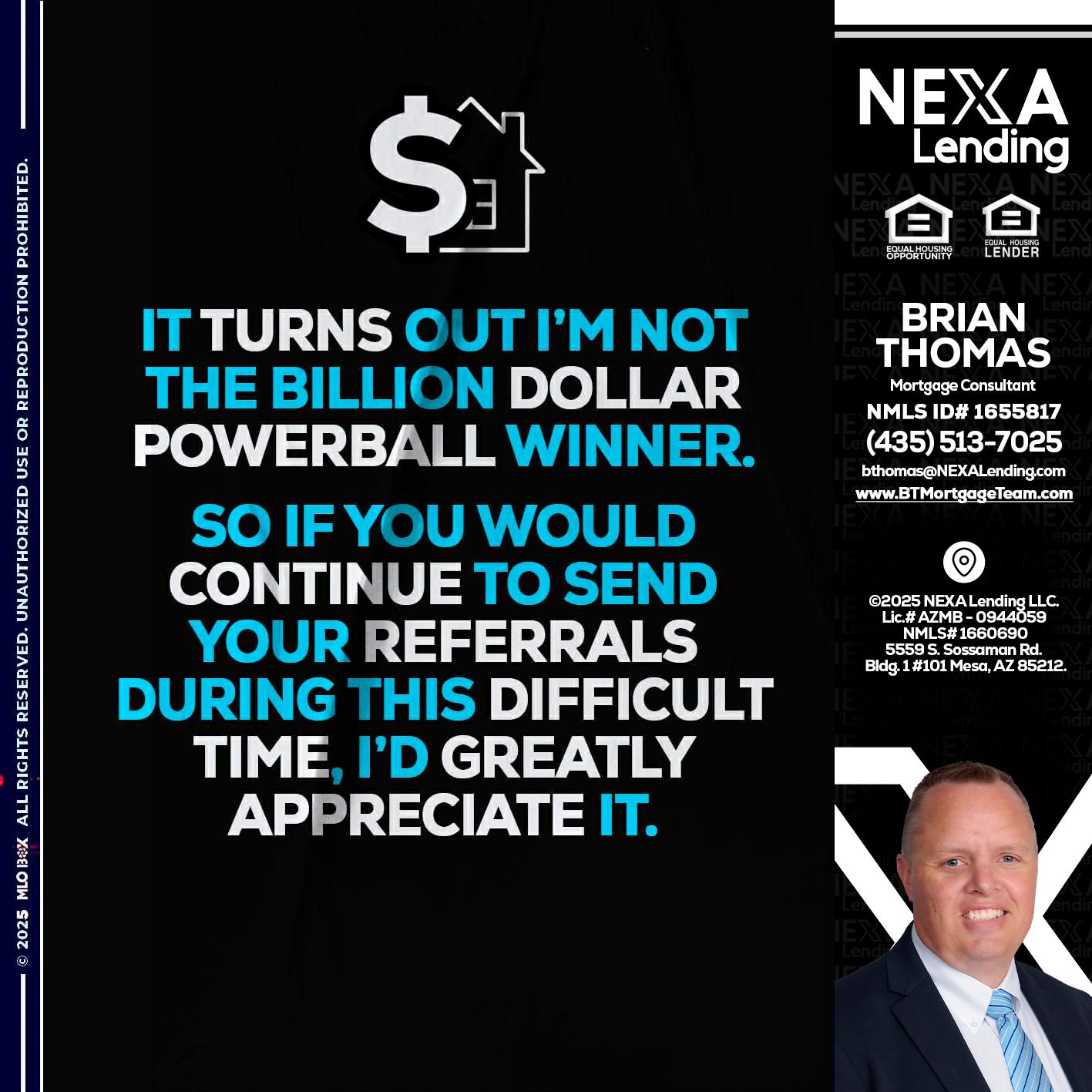 IT TURNS - Brian Thomas -Mortgage Loan Originator