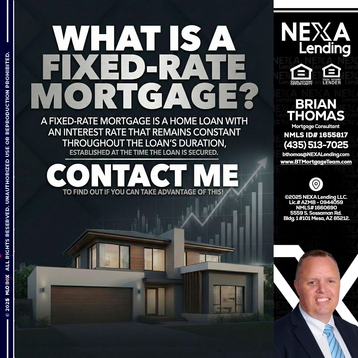WHAT IS A - Brian Thomas -Mortgage Loan Originator