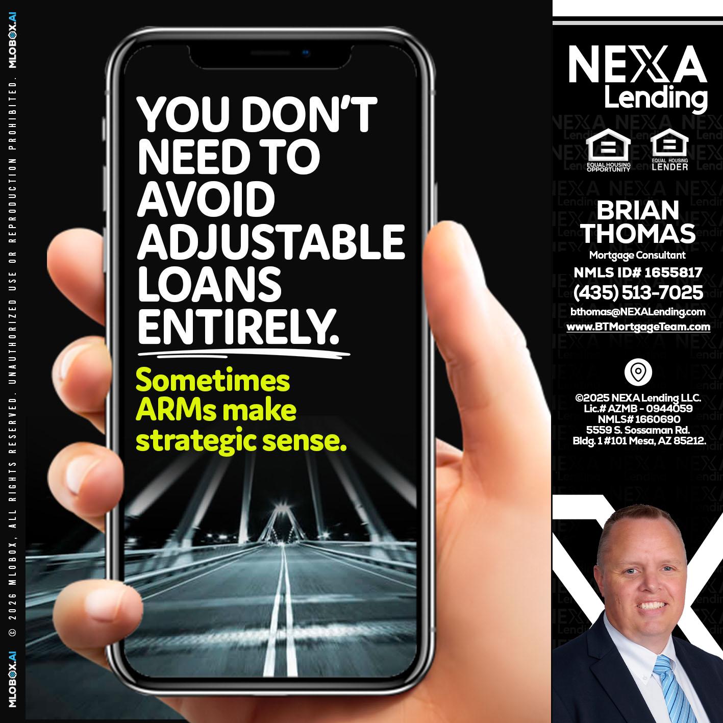 YOU DONT NEED - Brian Thomas -Mortgage Loan Originator