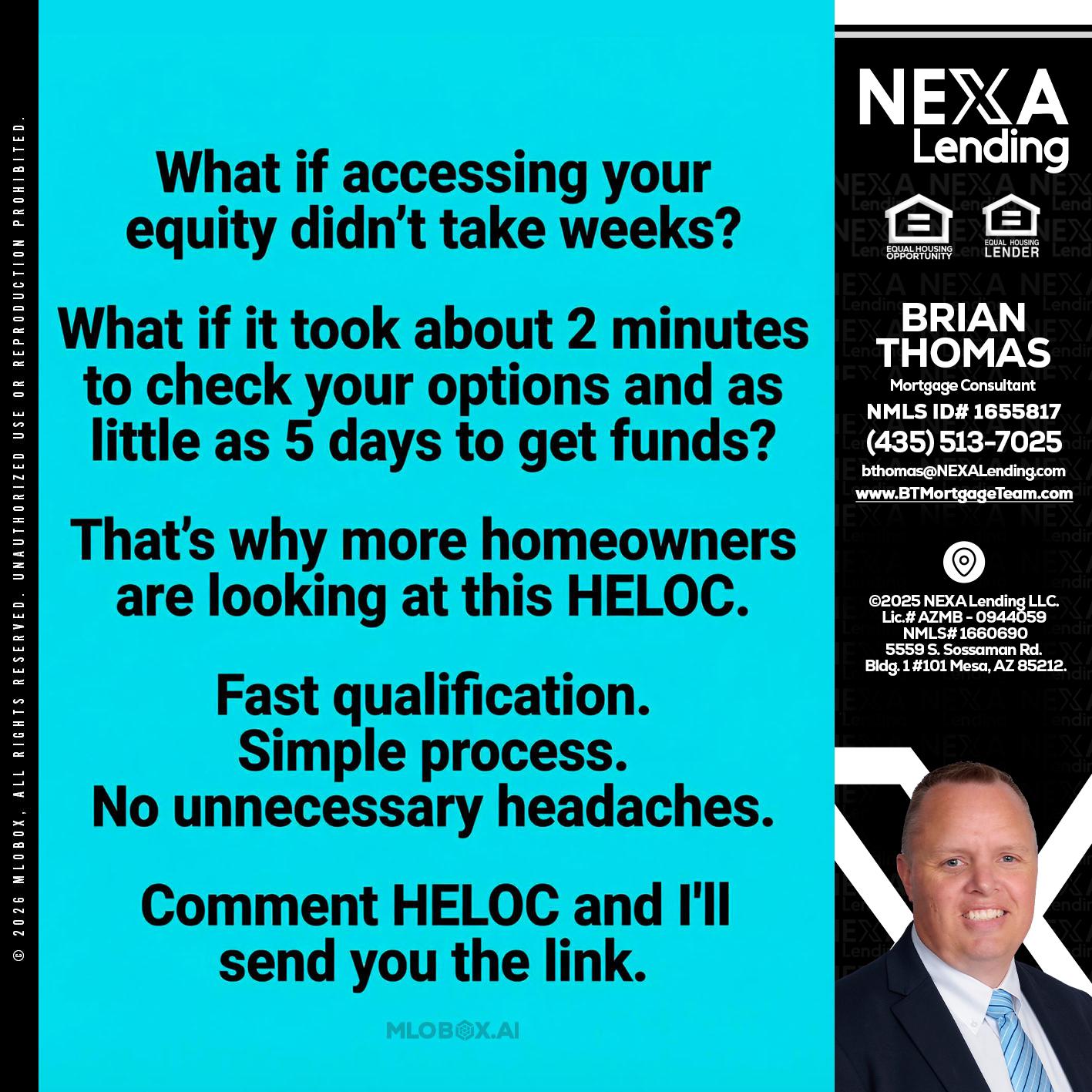 what if - Brian Thomas -Mortgage Loan Originator