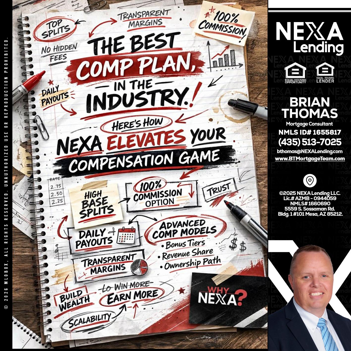 THE BEST COMP - Brian Thomas -Mortgage Loan Originator