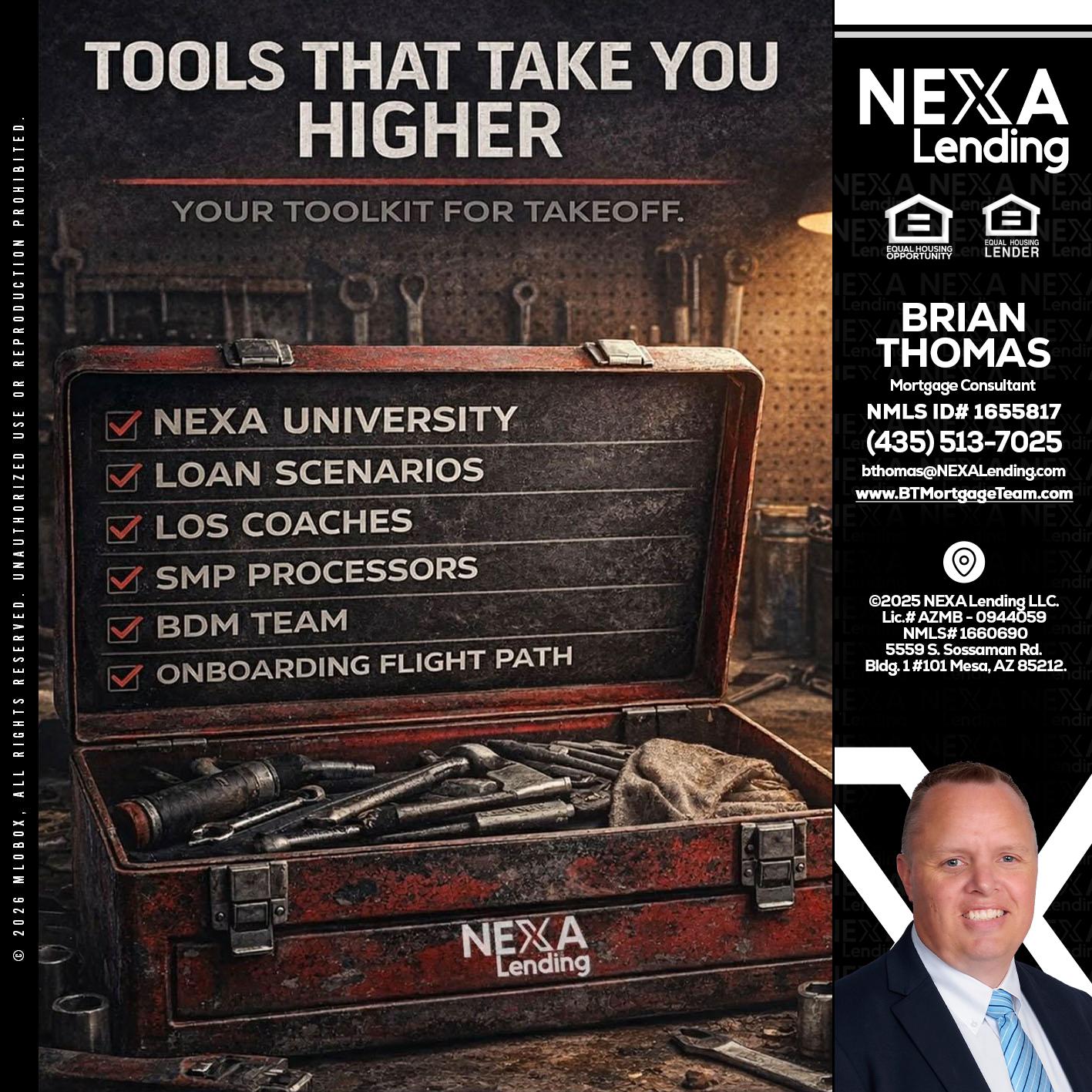 TOOLS THAT - Brian Thomas -Mortgage Loan Originator