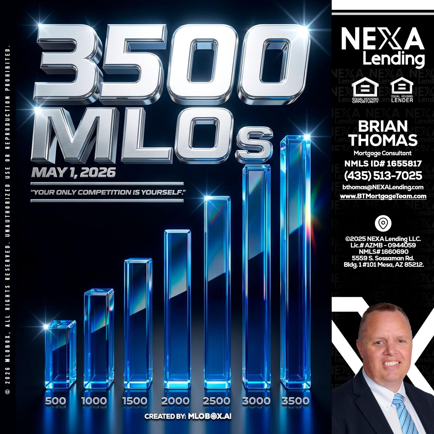 3500 MLOs - Brian Thomas -Mortgage Loan Originator