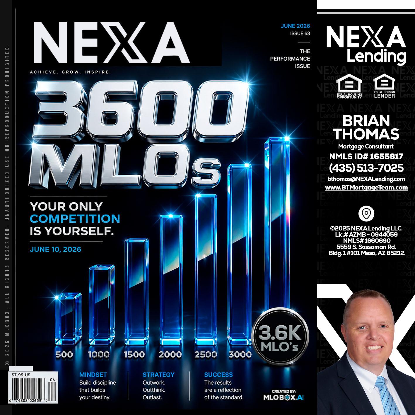 3600 MLOs - Brian Thomas -Mortgage Loan Originator