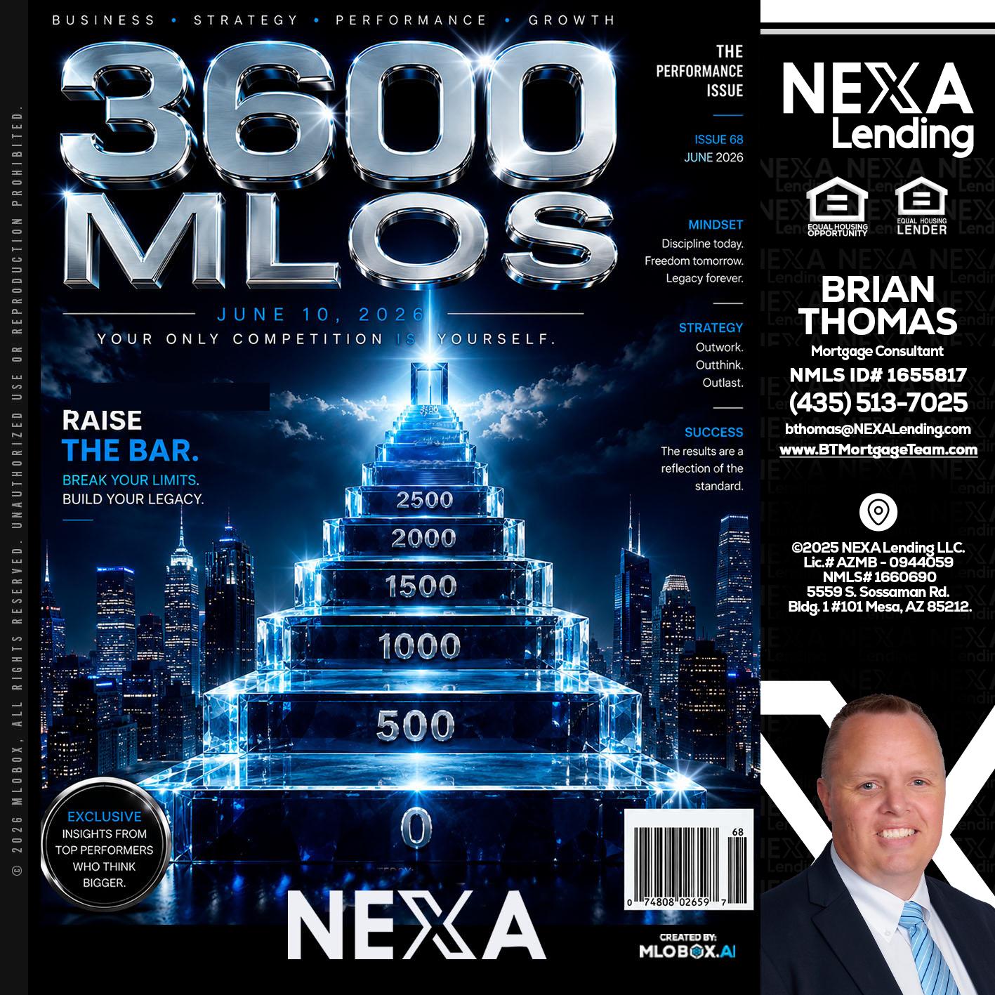3600 MLOs - Brian Thomas -Mortgage Loan Originator