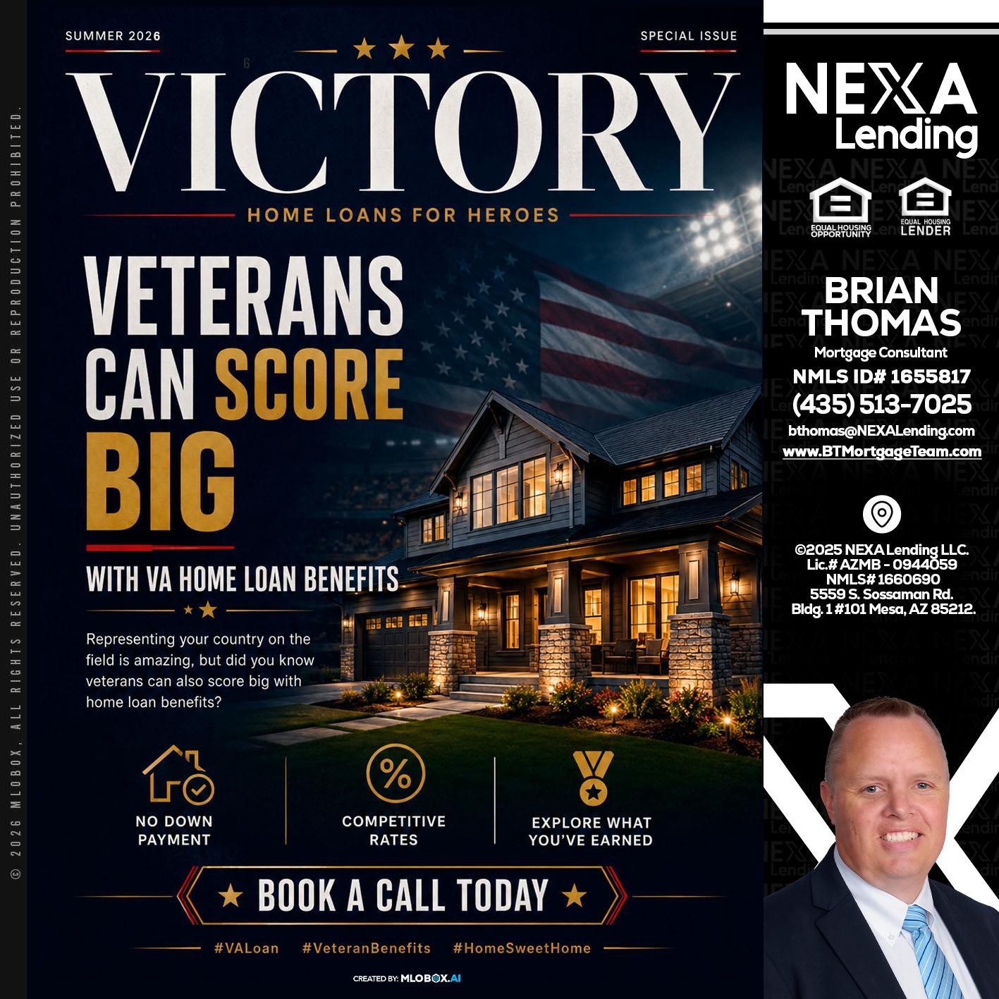 VICTORY - Brian Thomas -Mortgage Loan Originator